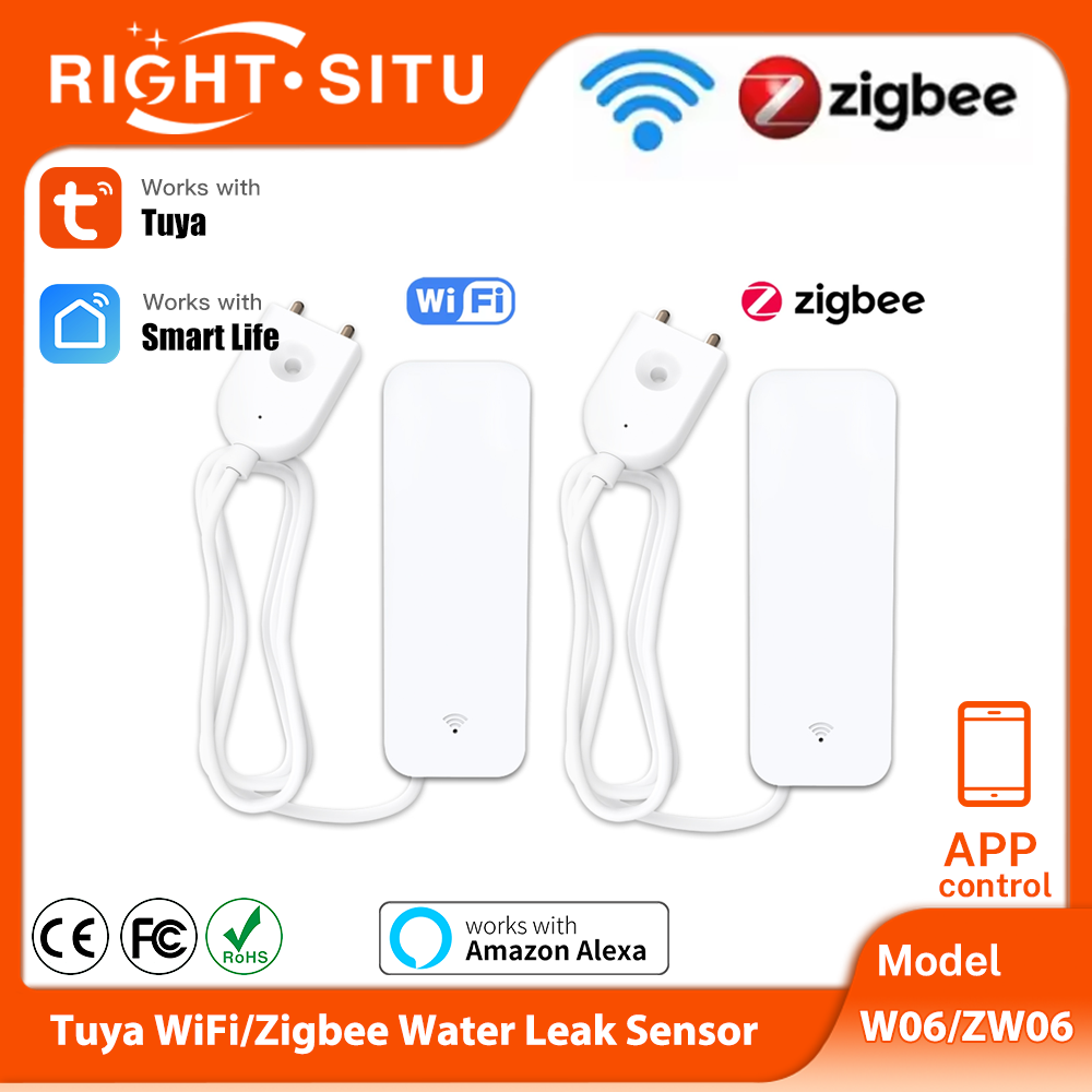 Tuya WiFi Zigbee 水センサー スマート漏水検 - Smart Home Proxmox のレビューと価格