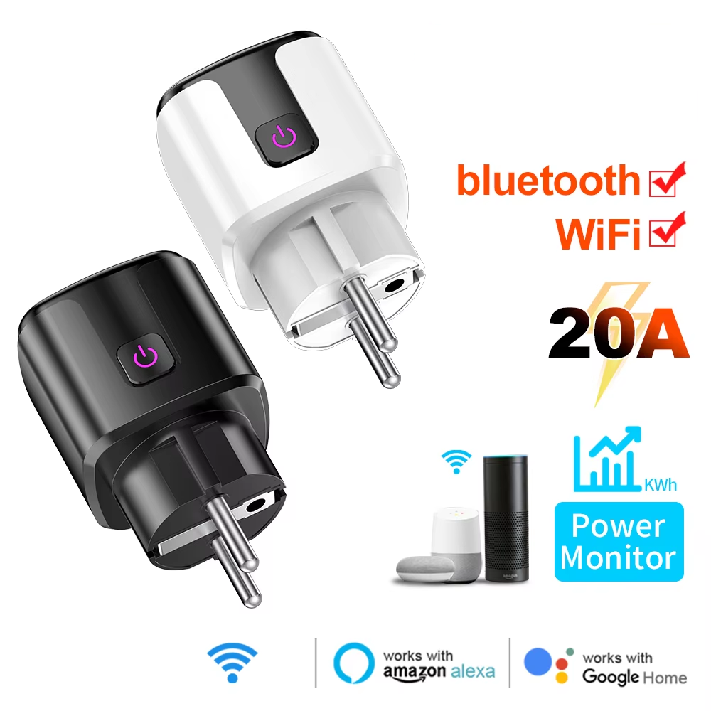 スマート 20A EU プラグ WiFi+Bluetooth - Smart Home Proxmox のレビューと価格