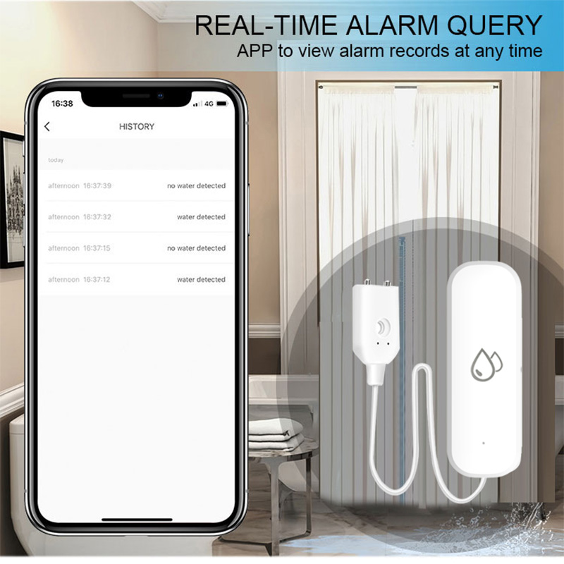 Tuya WiFi 水漏れ警報センサー スマートホーム 水漏 - Smart Home Proxmox のレビューと価格