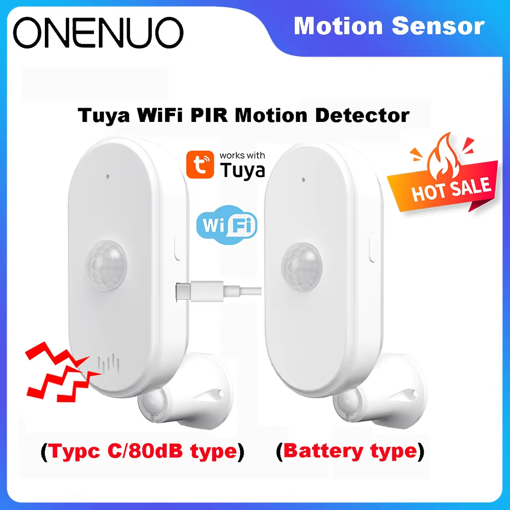 Tuya WiFi PIR モーションセンサー人体検出センサ - Smart Home Wiser のレビューと価格