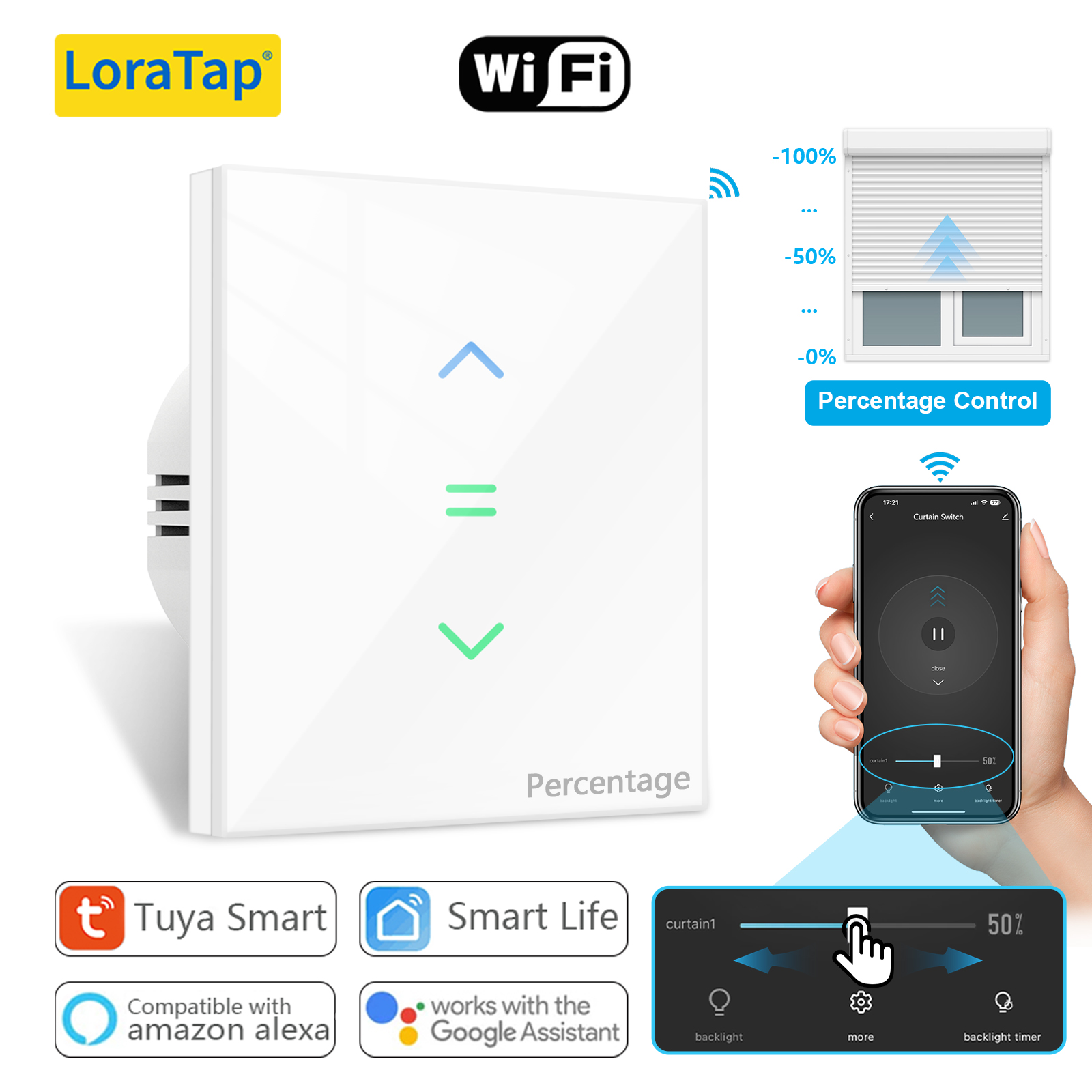 第 7 世代 Tuya スマート ライフ ローラー シャッタ - Smart Home Dashboard のレビューと価格