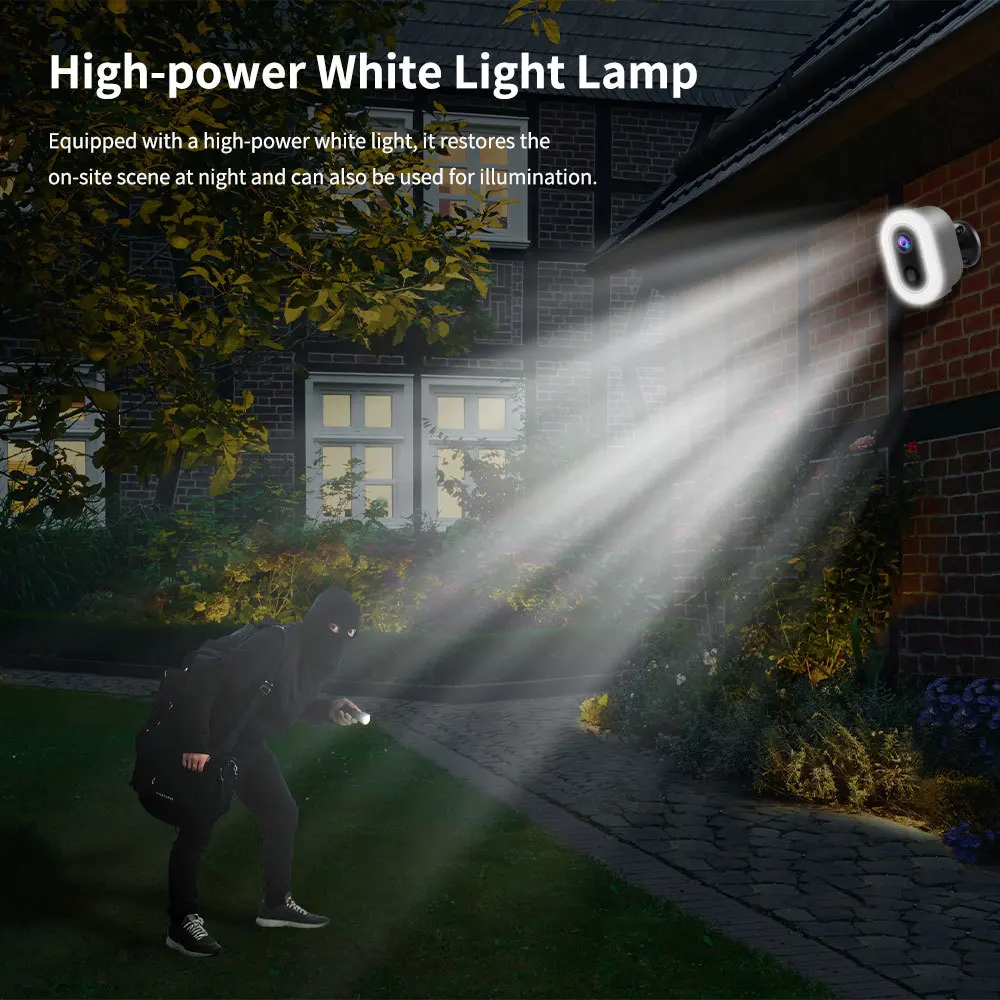 3MP Tuya スマートライフ バッテリー駆動 屋外 WI - Smart Home Wiser のレビューと価格