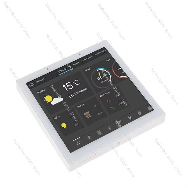 クアッドコア4インチKNXアンドロイド壁掛けタッチタブレット - Smart Home Knx のレビューと価格