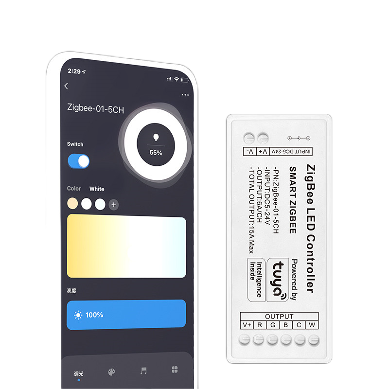 Tuya Zigbee LED コントローラスマート APP - Alexa Compatible Bulb のレビューと価格