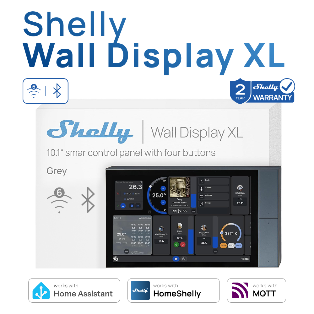 シェリー ウォールディスプレイ XL スマートホームコントロ - Smart Home Xl のレビューと価格