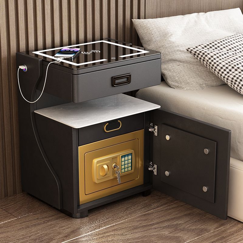 スマート多機能ベッドサイドテーブル - 内蔵金庫付きベッドサ - Smart Home Simple のレビューと価格