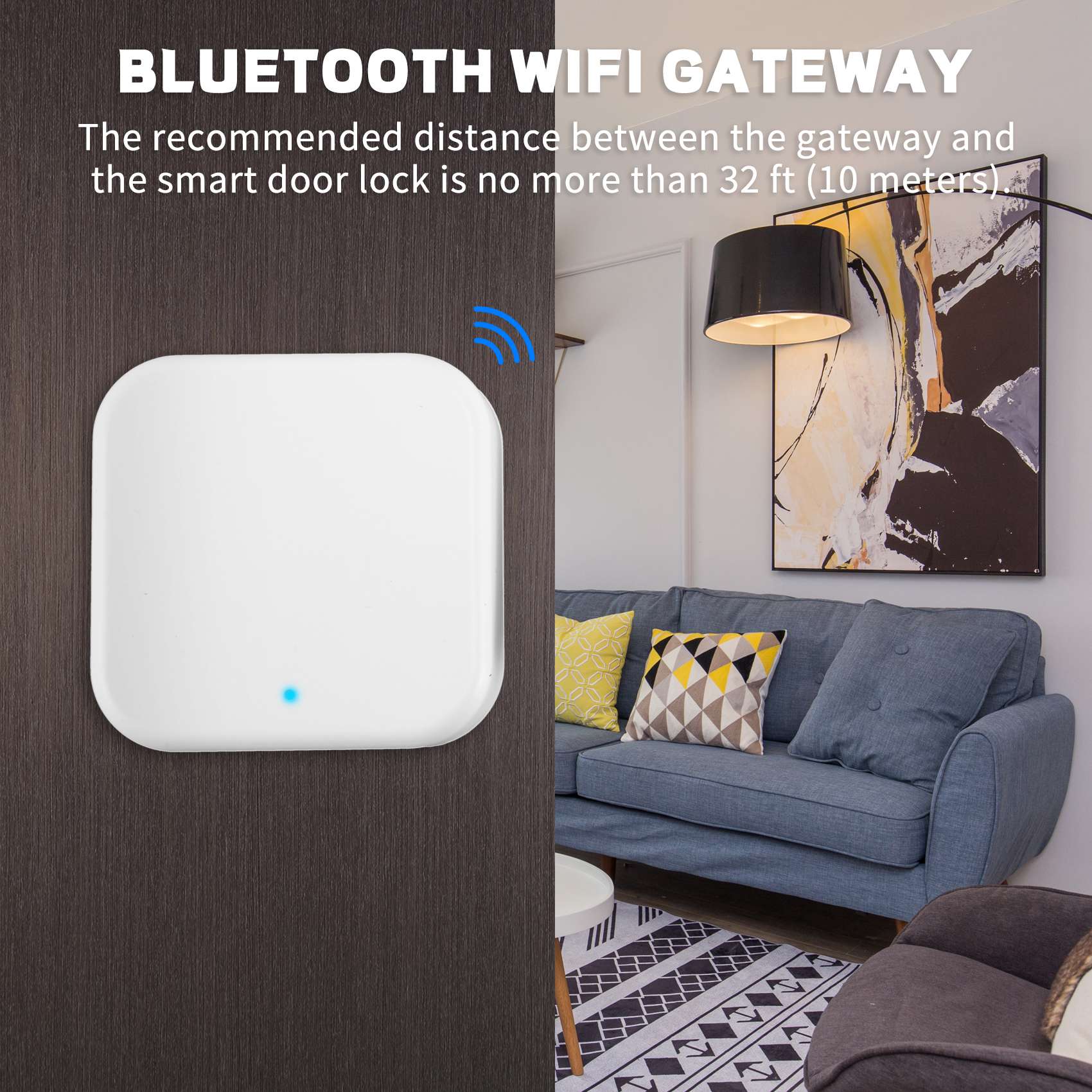 Bluetooth Wifiゲートウェイ 指紋パスワード ス - Smart Home Hub のレビューと価格