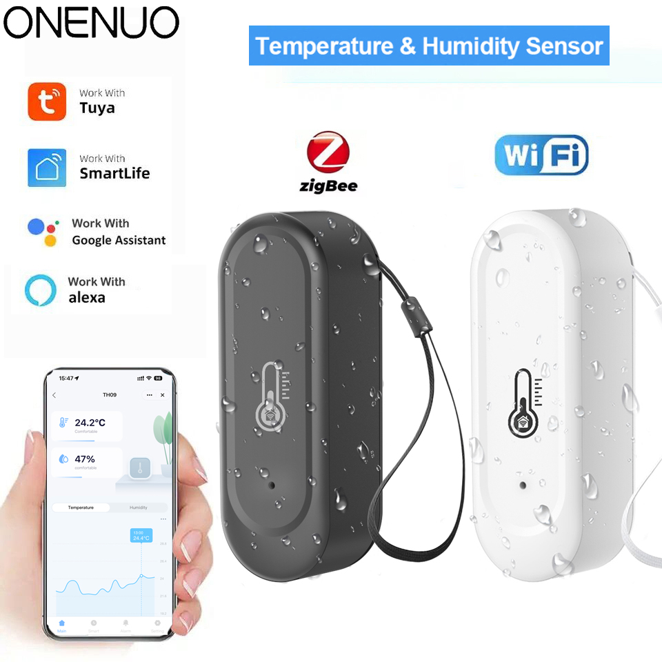 IP65 Tuya Zigbee/WiFi 防水温度湿度セン - Smart Home Proxmox のレビューと価格