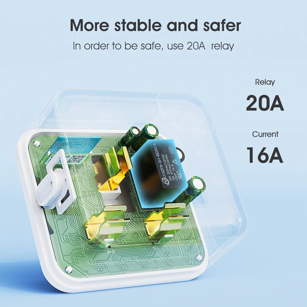 Tuya-インテリジェントワイヤレスプラグアダプター,ユニバ - Smart Home Or Smart Home のレビューと価格