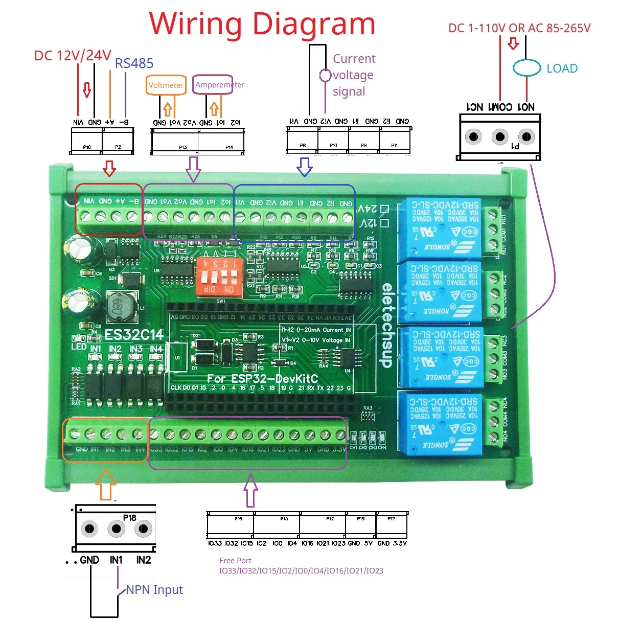 高品質ESP32拡張ボードRS485 Modbusモジュール - Smart Home With Plc のレビューと価格