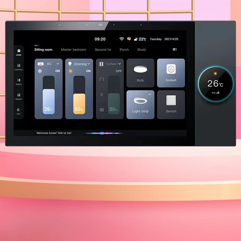 10インチTuya壁内設置型スマートホーム集中制御タッチパネ - Smart Home Hub のレビューと価格