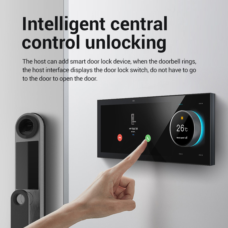 10インチTuya壁内設置型スマートホーム集中制御タッチパネ - Smart Home Hub のレビューと価格