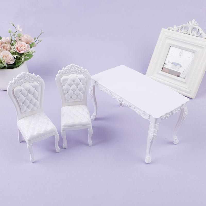 ドールハウス 1:6 キッチン家具 ダイニングテーブル 椅子 - Smart Home Furniture のレビューと価格