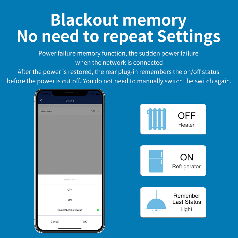 Sixwgh-スマート延長コード,wifi,EUプラグ,電源 - Smart Home Or Smart Home のレビューと価格