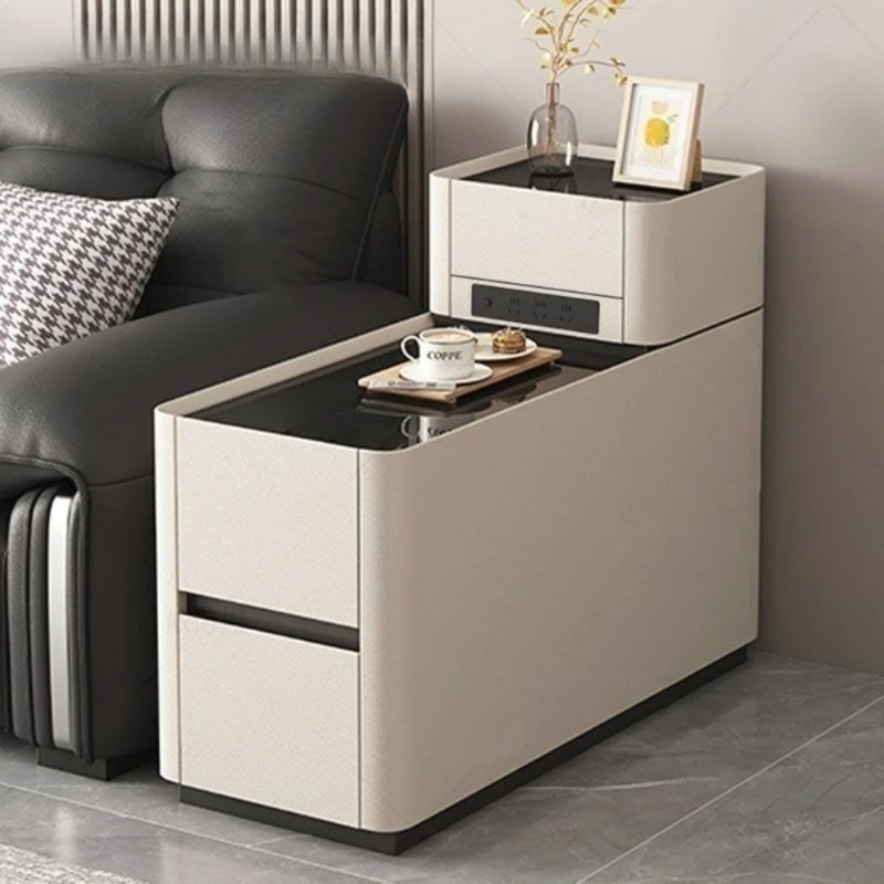 スマートソファサイドキャビネットワイヤレス充電エンドテーブル - Smart Home Furniture のレビューと価格