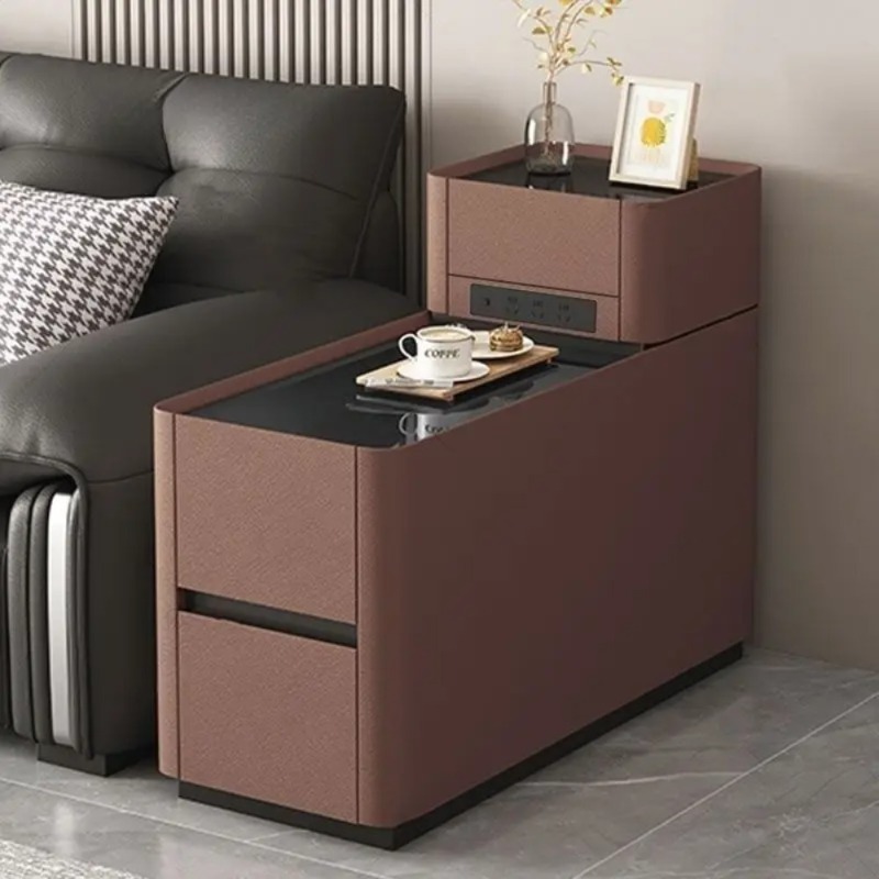 スマートソファサイドキャビネットワイヤレス充電エンドテーブル - Smart Home Furniture のレビューと価格