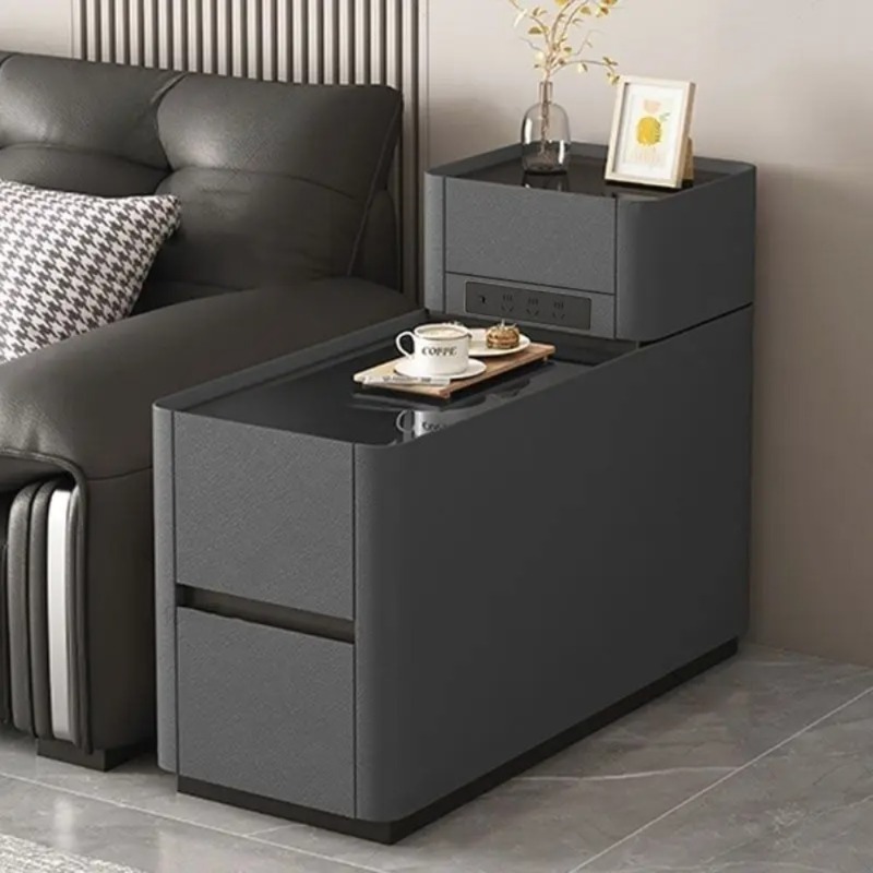 スマートソファサイドキャビネットワイヤレス充電エンドテーブル - Smart Home Furniture のレビューと価格