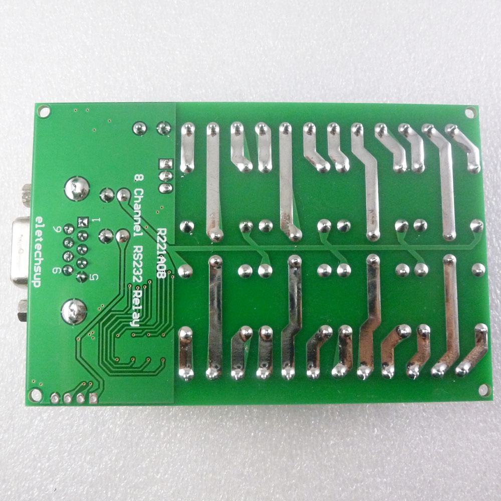 8チャンネルDC12V RS232リレーボードPC USB  - Smart Home With Plc のレビューと価格