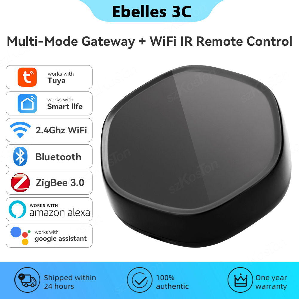 Tuya-ホームマルチモードゲートウェイハブ,irリモートコ - Smart Home Hub のレビューと価格