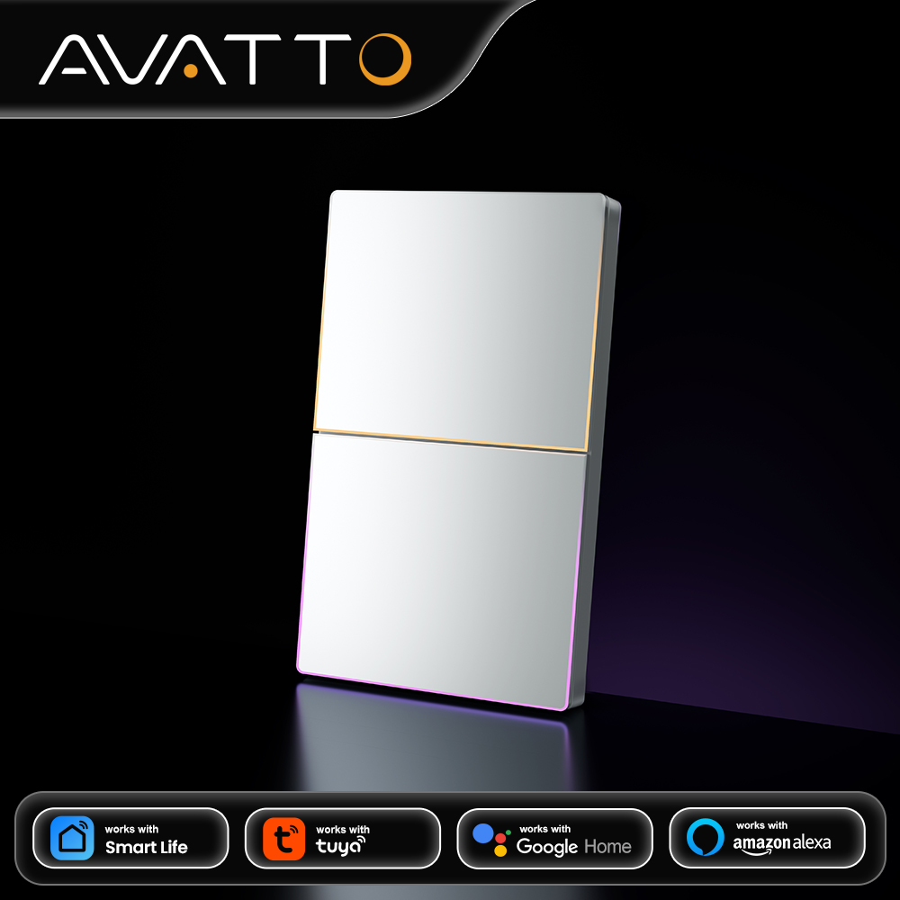 AVATTO 1/2/3/4連 WiFi スマートライトスイ - Smart Home Proxmox のレビューと価格