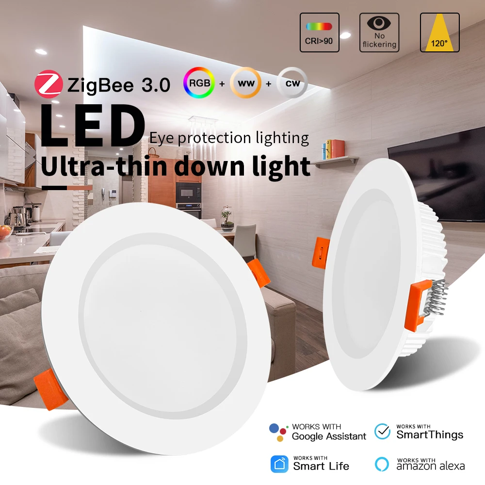 GLEDOPTO ZigBee3.0 6 ワット 12 ワッ - Alexa Compatible Bulb のレビューと価格