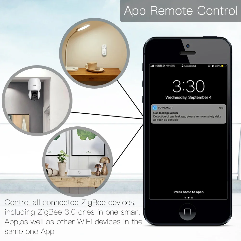 Tuya ZigBee 3.0 スマート ゲートウェイ ハブ - Smart Home Hub のレビューと価格