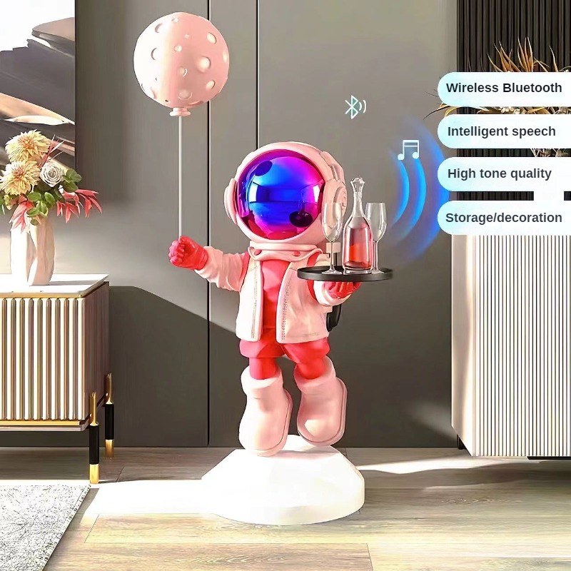 大型クリエイティブ宇宙飛行士フロアスタンド型収納オーナメント - Smart Home Decor のレビューと価格